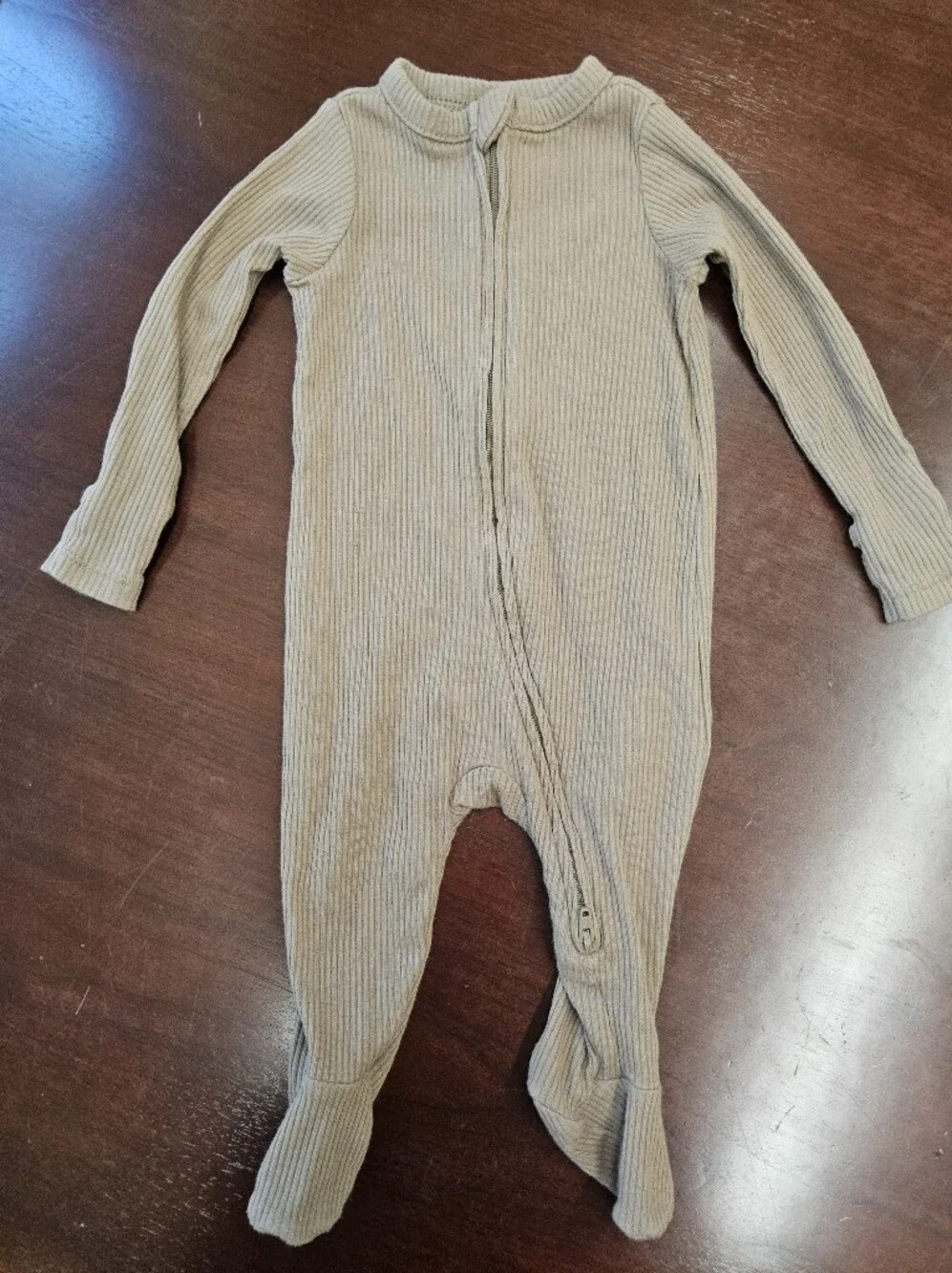 Bundle Of Old Navy Two Way Zipper Footed One-Pieces 3-6 Months
